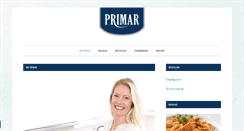 Desktop Screenshot of primar-mat.no